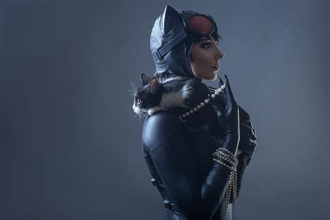 Catwoman Dc Comics Batman Arkham Knight Injustice By Agflower On Deviantart