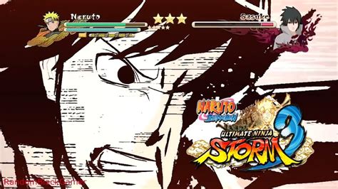 Naruto Shippuden Ultimate Ninja Storm 3 Naruto Vs Sasuke Battle Hd
