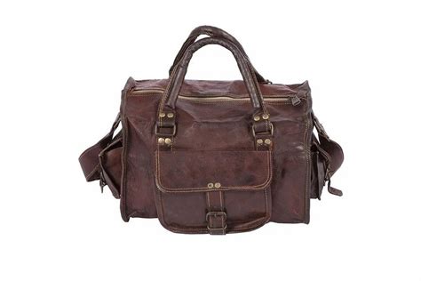 Luxurious Classic Vintage Tan Leather Saddle Briefcase At Rs 5250 Leather Briefcase Bag In