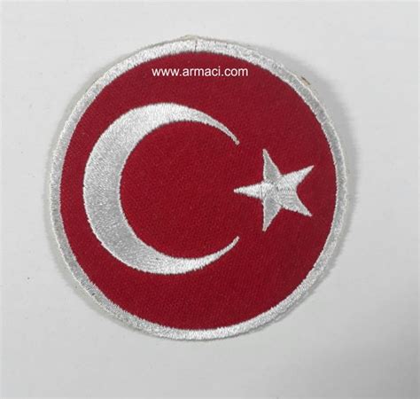 Türk Bayrağı Nakış Arma Armacı Nakış
