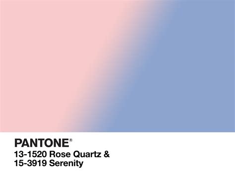 Pantone Colors of the Year as Progressive Color Therapy