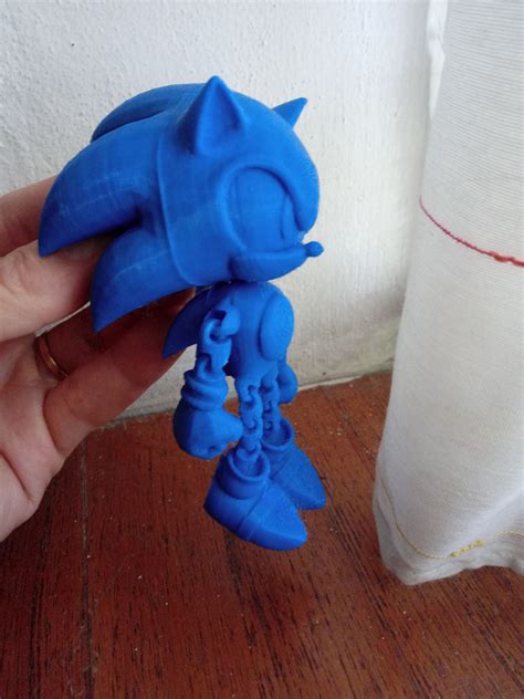 Stl File Sonic Articulated・3d Printing Design To Download・cults