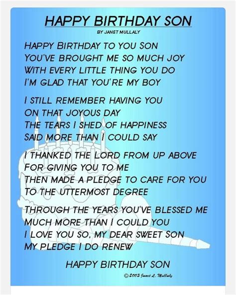 Happy Birthday To My Lovely Son Quotes Shortquotescc