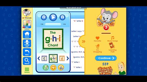 Abcmouse Letters G H I Chant Letters At The Zoo G H I Youtube