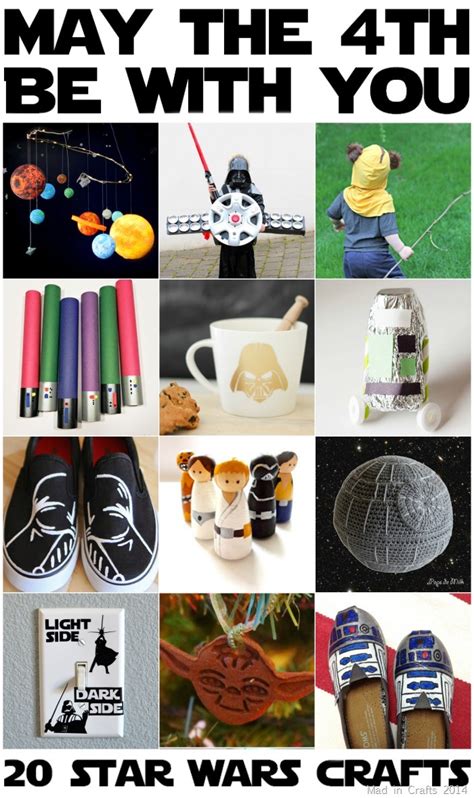 20 Force Tastic Star Wars Crafts Mad In Crafts