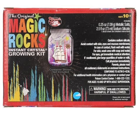 Toysmith Magic Rocks Instant Crystal Growing Kit 85761191600 Ebay