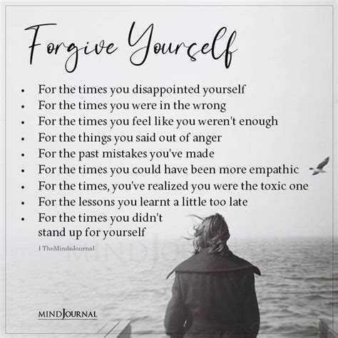 Practicing Self Forgiveness How To Forgive Yourself