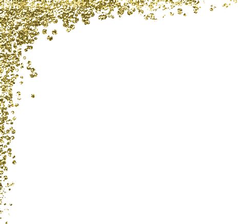 Gold Glitter Border Png Gold Glitter Border Png Transparent Free For