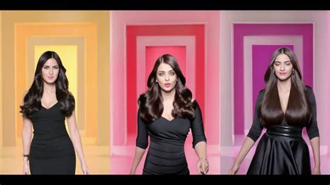 l oréal paris commercial featuring aishwarya sonam katrina youtube