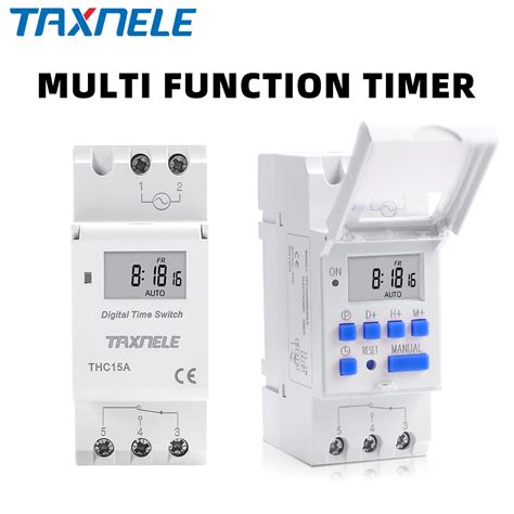 Electronic Weekly 7 Days Programmable Digital Time Relay Thc15a Timer
