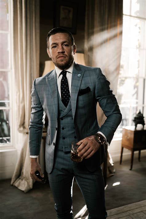 Conor Mcgregor A Good Suit Is Like A Plate Of Armour British Gq