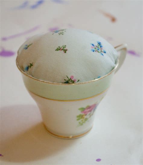 Teacup Pin Cushion Tutorial Own Two Hands
