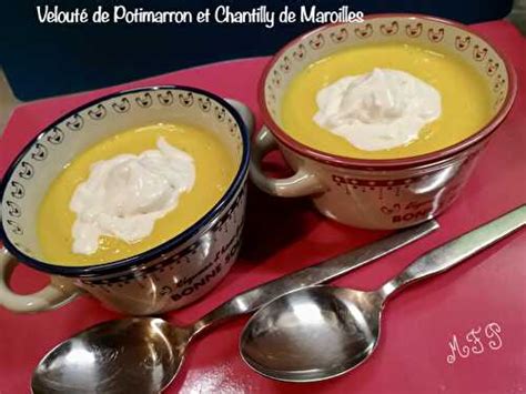 Velouté de Potimarron et Chantilly de Maroilles de Cookeo JBH et ses