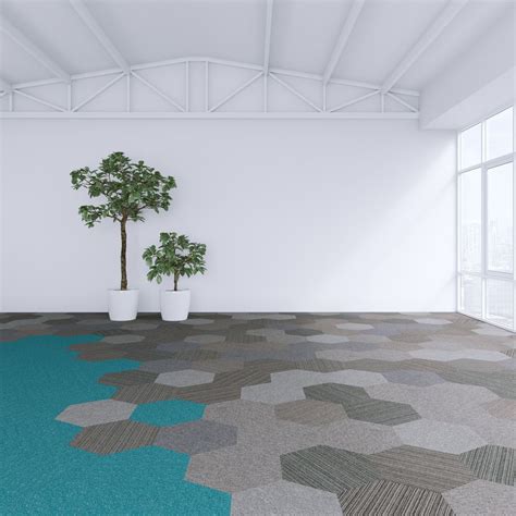 For Texture Shape And A Splash Of Colour Hexagonal Flooring Is Often