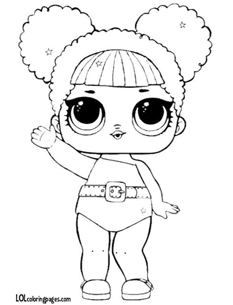 Queen Bee Lol Doll Coloring Page Coloring Pages