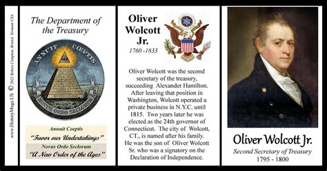 02 Secretary Of The Treasury Oliver Wolcott Jr