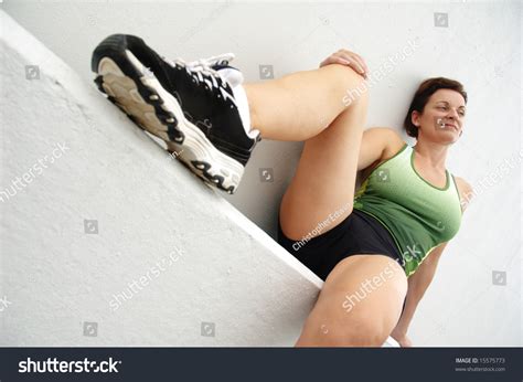 Mature Woman Runner In The City Stock Photo Shutterstock