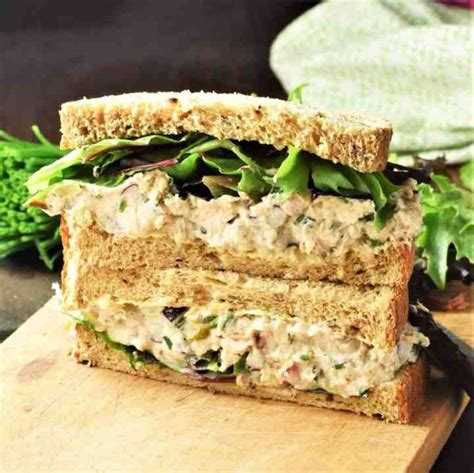 This Delicious Salmon Salad Sandwich Recipe Is Made Using A Handful Of