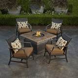 Outdoor Gas Fire Pit Table And Chairs Images