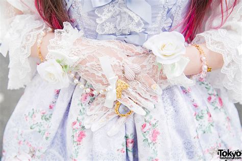 Rinrin Doll Wearing Angelic Pretty Lolita Fashion In Harajuku Tokyo