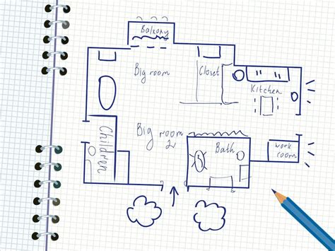 Hand Drawn Architectural Floor Plan Life Of An Architect