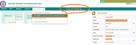 Pf Transfer Form 13 Online How To Epf Balance Transfer From Previous