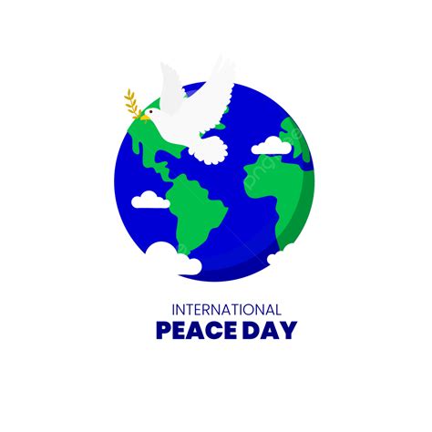 Globe Design Suitable For World Peace Day Poster Hand Drawn World
