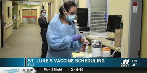 St Lukes Covid Vaccine Scheduling