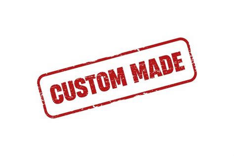 Premium Vector Custom Made Square Grunge Stamp