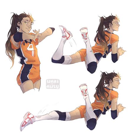 Haikyuu Nishinoya Haikyuu Genderbend Manga Haikyuu Haikyuu Meme