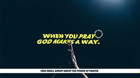 Free Small Group Session On Prayer For Ministry Resources
