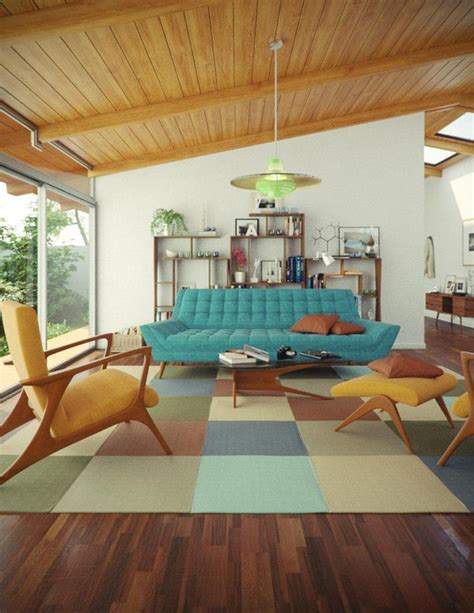 There are various mid century living room chairs of brazilian style. Kitten Vintage: 10 Mid-Century Beach-Style Living Rooms