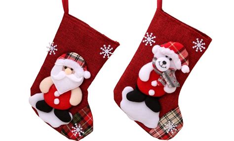 One Or Two Christmas Stockings Groupon