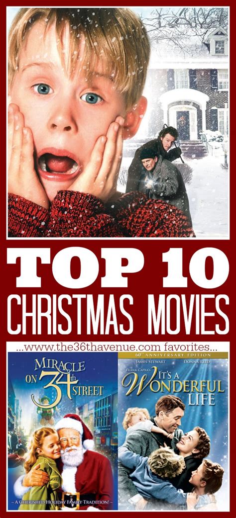 Top 10 Christmas Movies The 36th Avenue