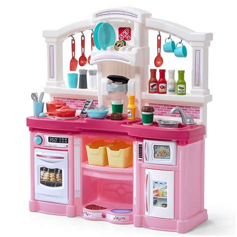 Step2 488399 Fun With Friends Kids Play Kitchen Large Pink