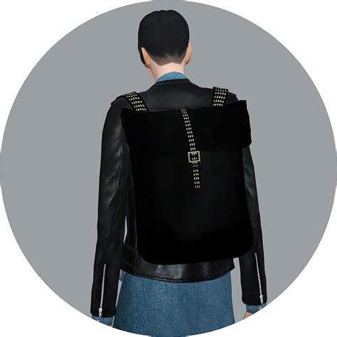 Female Backpack백팩여자 가방 Sims4 Marigold