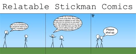 Relatable Stickman Comics 016 Talking By Rsc98789 On Deviantart