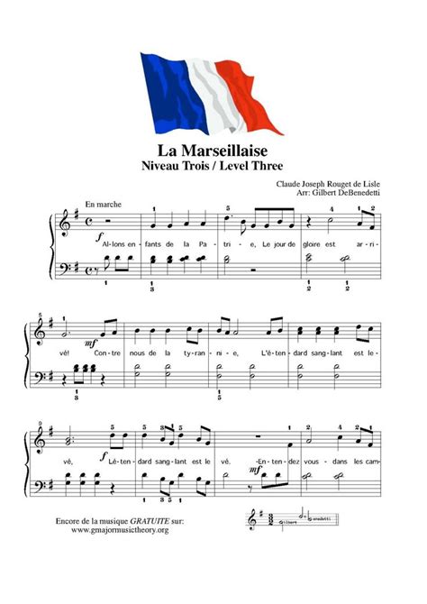 Comment Jouer La Marseillaise Au Piano - Partition piano marseillaise | Partition piano, Piano, Partition
