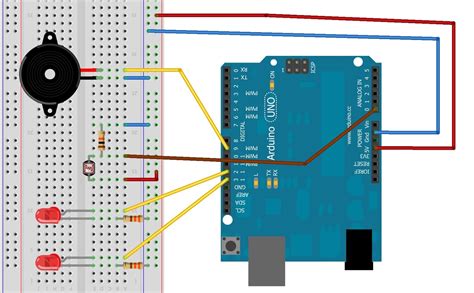 Projects4arduino Arduino Laser Alarm System