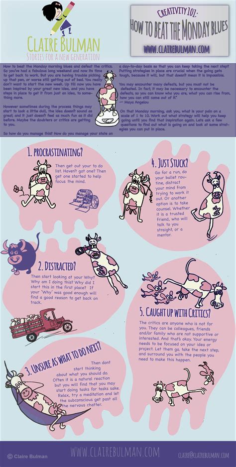 How to beat the Monday morning blues | Visual.ly