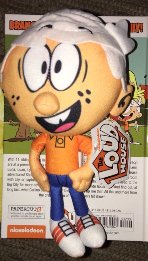 The Loud House Lincoln 20cm Stuffed Plush Toy Nickelodeon Tv Show