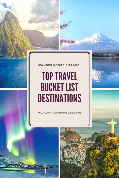 Top Travel Bucket List Destinations Bucket List Destinations Travel