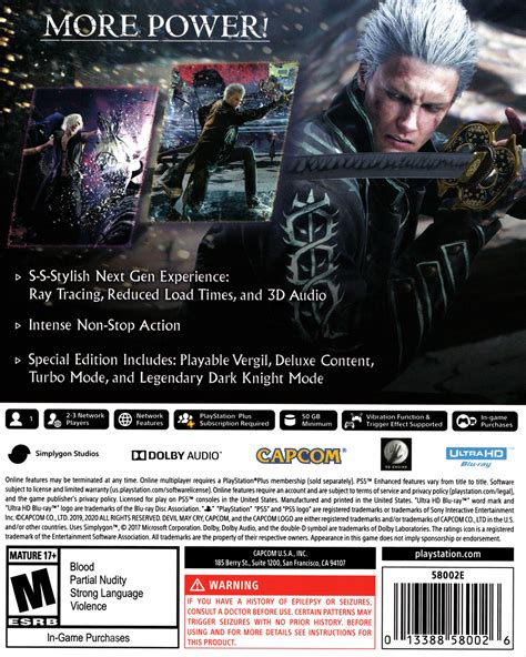 Devil May Cry Special Edition Box Shot For Playstation Gamefaqs