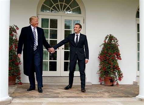 Le Bromance Trump And Macron Together Again The New York Times