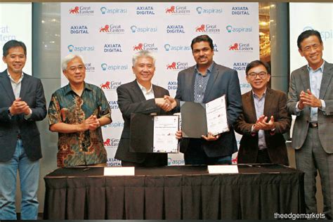 Shares of axiata soared 14.85% to close at rm4.64 yesterday, giving the company a market capitalisation of rm42.12 billion. Axiata Digital partners Great Eastern to offer affordable ...