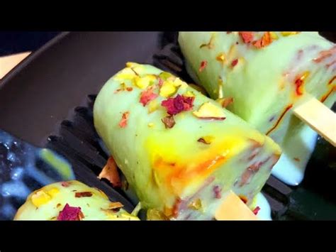 Summers Special Kesar Pista Kulfi