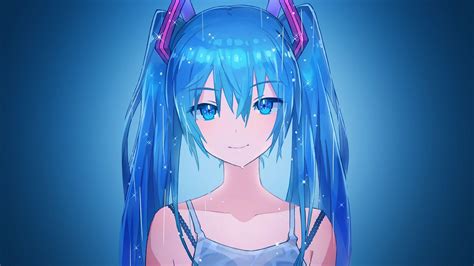 Blue Anime P Wallpapers Wallpaper Cave