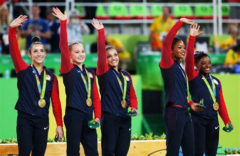 Rio 2016 The Us Womens Gymnastics Team Is As Good As Gold Wsj