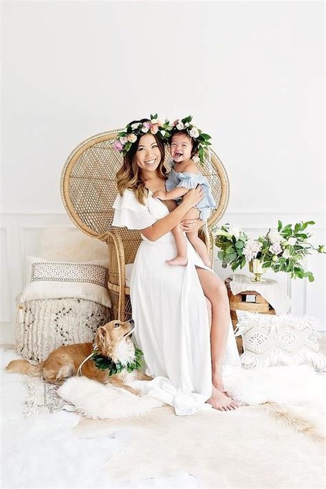 Mothers Day Stylized Shoot Mothers Day Photos Boho Photoshoot Mother Daughter Photos