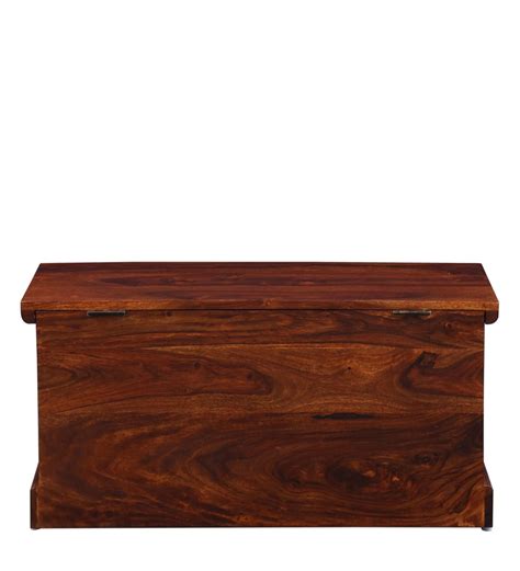 Buy Woodway Solid Wood Trunk In Honey Oak Finish By Woodsworth Online
